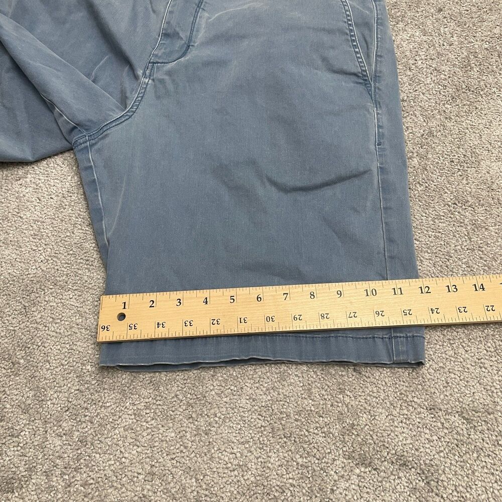 Tommy Bahama Chino Shorts Mens 36 Blue Pockets Cotton Blend Casual Outdoor 38x10 - Picture 8 of 13